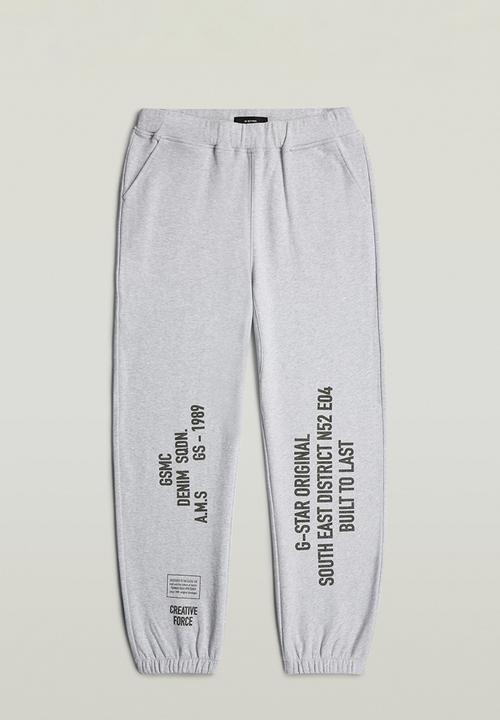 G-STAR - Stencil Gr Sw Pant - Light Grey Htr