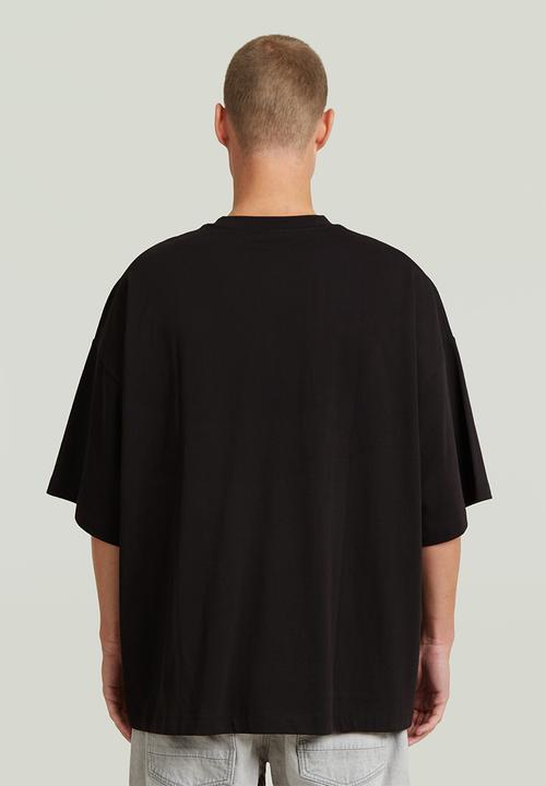 G-STAR - Heavy Jersey Oversized R T - Dk Black