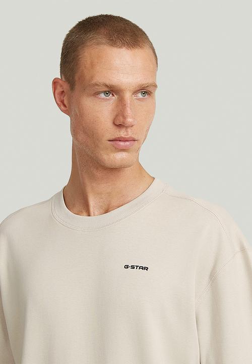 G-STAR - Rib Insert Relaxed R T - Whitebait