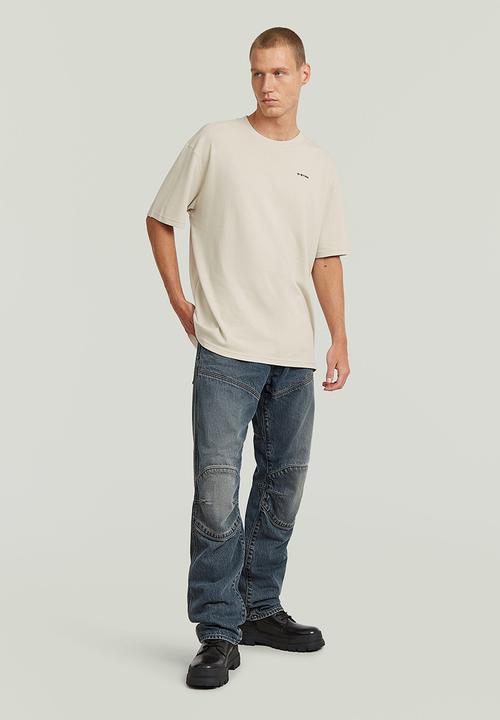 G-STAR - Rib Insert Relaxed R T - Whitebait