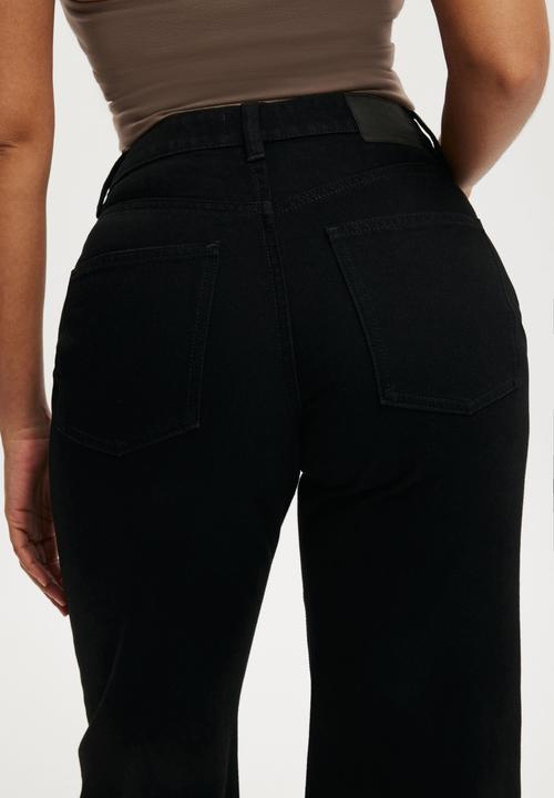 Cotton On - Curvy 91 straight jean - aquarius black
