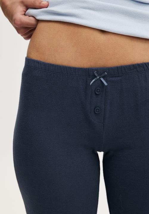 Cotton On - Dreamy soft flare pant - steely blue wash