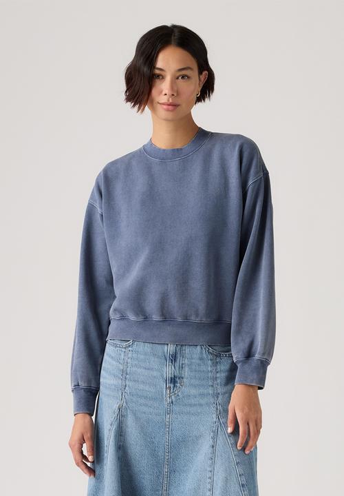 Levi’s® - Vintage boxy sweatshirt - h126 sunshine blue brushed fleece