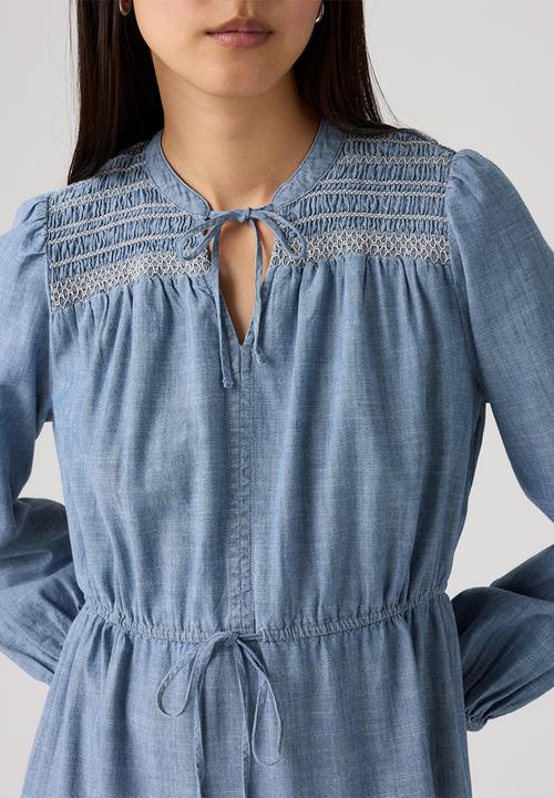 Levi’s® - Seren ls midi dress - crystal sea