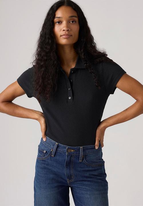 Levi’s® - Rory ss polo - anthracite night rib