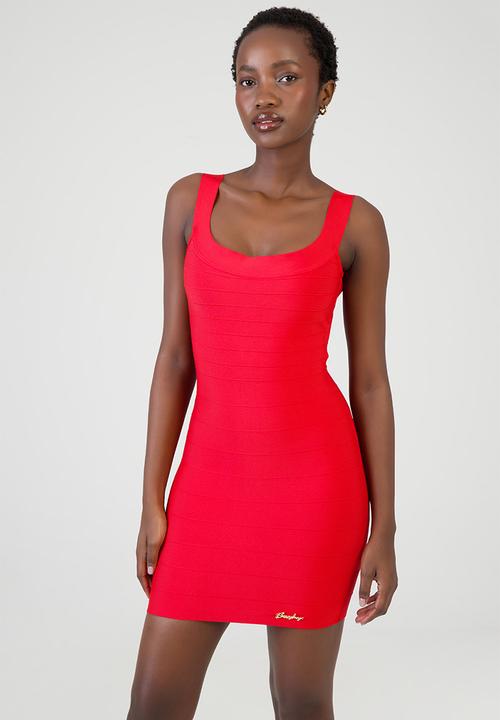 SISSY BOY - Whisked Away Mini Dress Bandage Mini Dress - Red