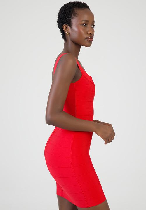 SISSY BOY - Whisked Away Mini Dress Bandage Mini Dress - Red