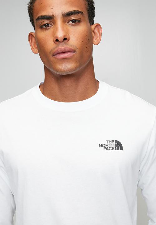 The North Face - Evolution Box Nse Regular Long Sleeve Tee - Tnf White