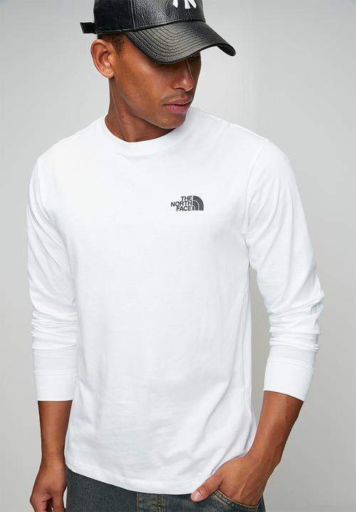 The North Face - Evolution Box Nse Regular Long Sleeve Tee - Tnf White