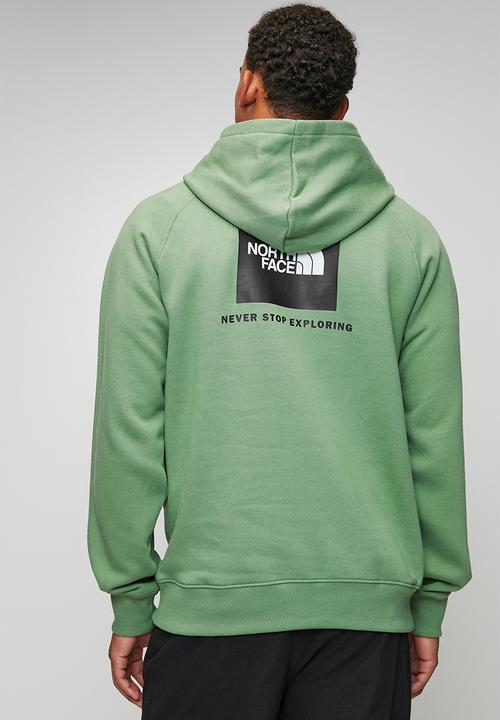 The North Face - Raglan Box Nse Regular Hoodie - Dimmed Algae