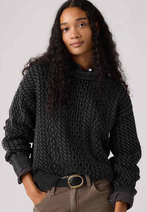 ニット/セーター hella cable knit pullover Big cable knit pullover