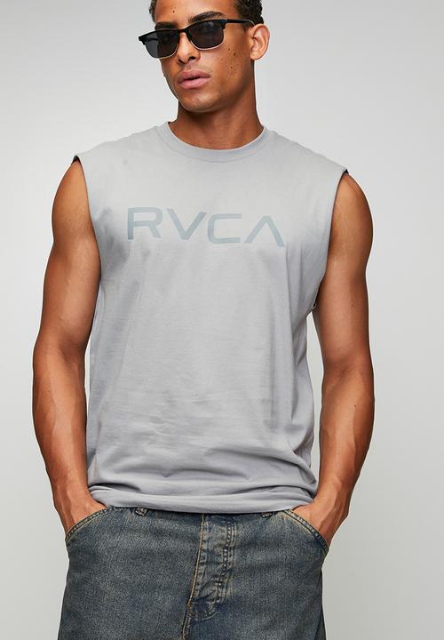RVCA - Big rvca muscle - monument - charcoal logo