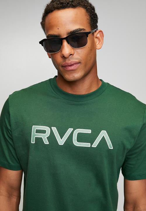 RVCA - Big Stitch Short sleeve - grass green 