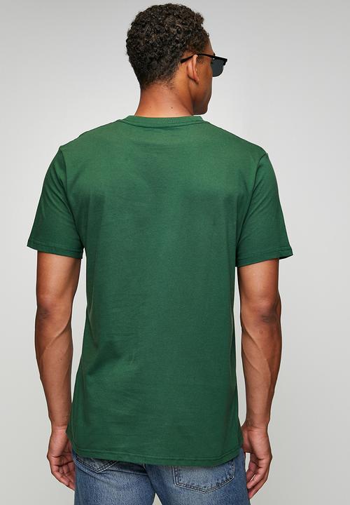 RVCA - Big Stitch Short sleeve - grass green 