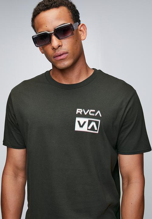 RVCA - Glitch Ss Red Stitch - Pirate Black