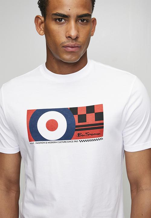 Ben Sherman - Knock Out Tee Shirt - White