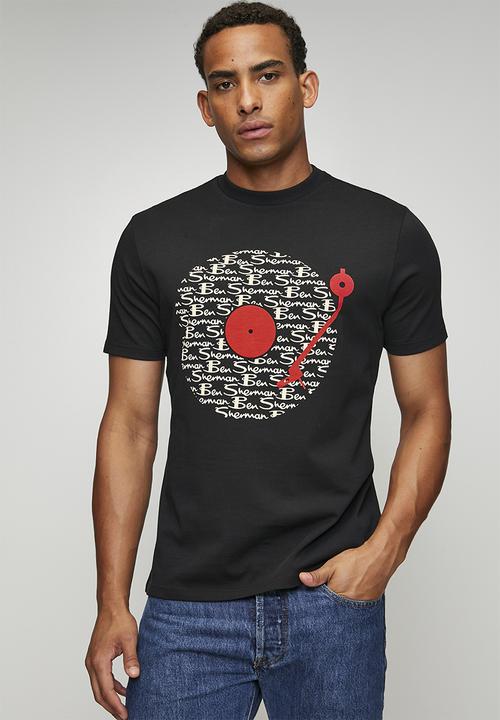 Ben Sherman - Ben Sherman Record 260g Tee Shirt - Black