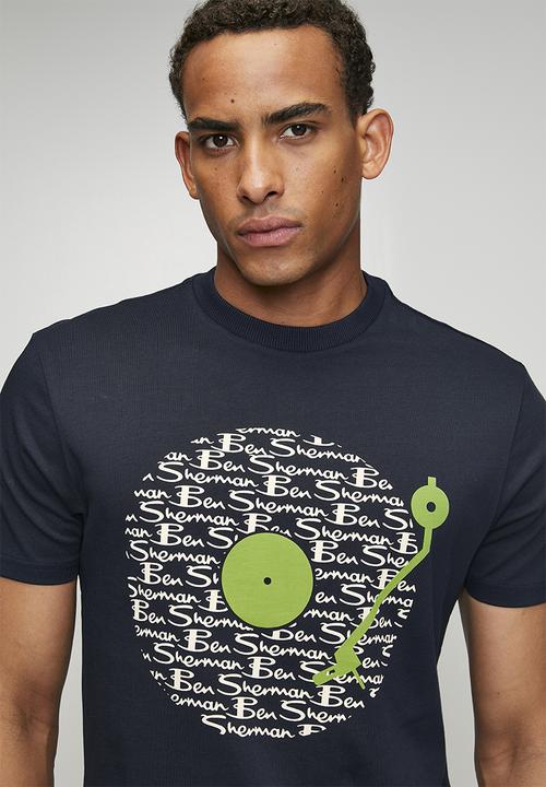 Ben Sherman - Ben Sherman Record 260g Tee Shirt - Navy