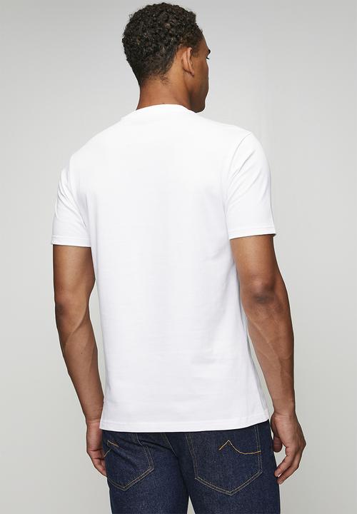 Ben Sherman - 3D Embossed Happy Bear 260g Tee Shirt - White
