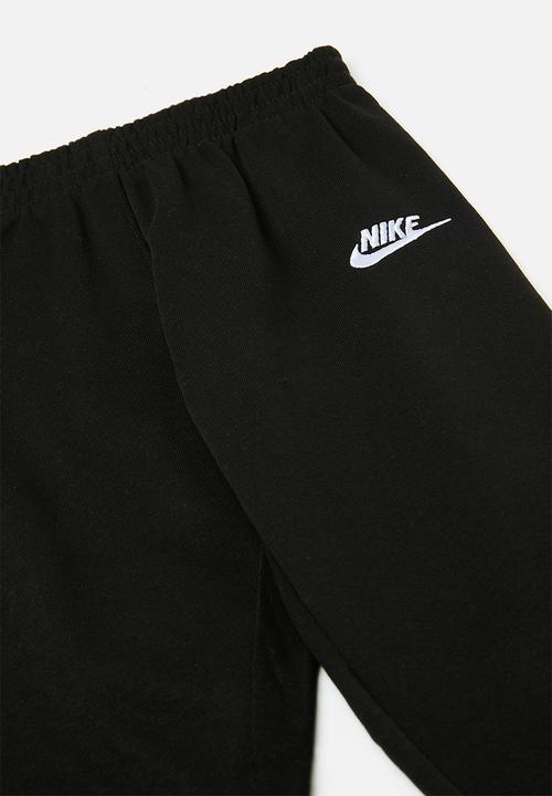 Nike - Nike pe pullover hoodie and pants set - black