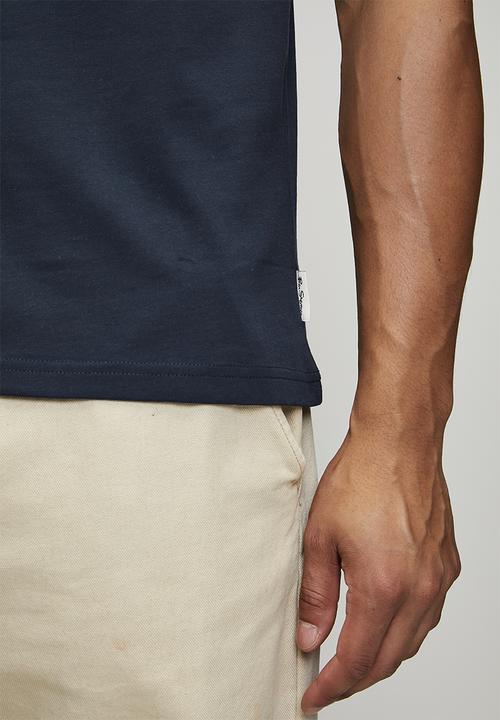 Ben Sherman - 3D Embossed Happy Bear 260g Tee Shirt - Navy