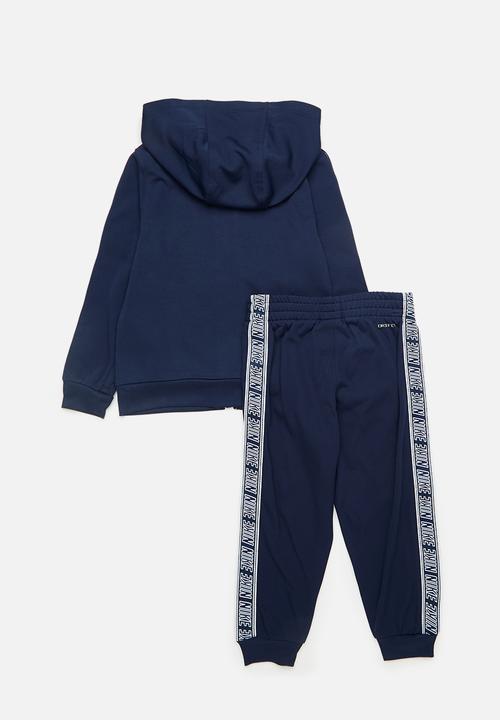 Nike - Nike hooded full-zip propus taping set - midnight navy