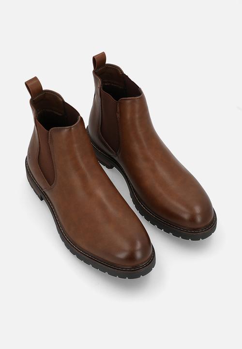 Gino Paoli - Pu Chelsea Boot - Brown