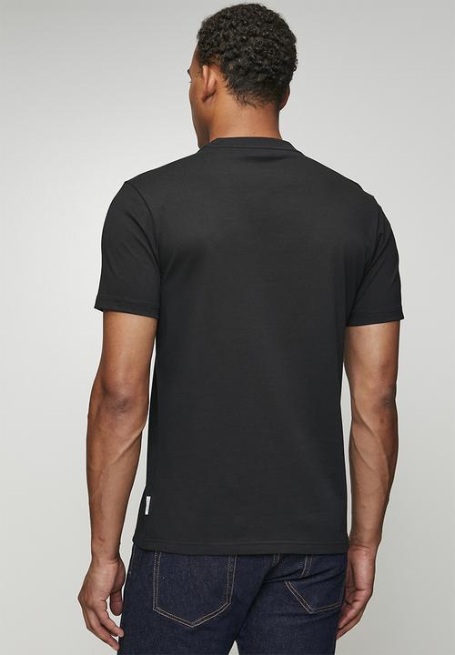 Ben Sherman - Ben Bear Chenille Fur 260g Tee-Shirt - Black