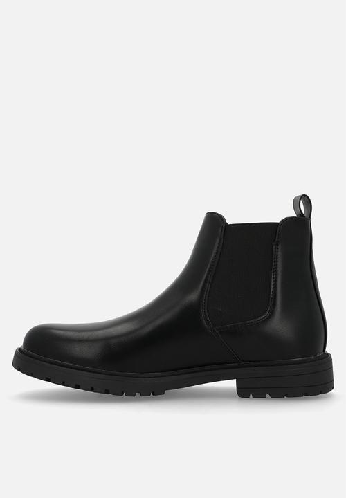 Gino Paoli - Pu Chelsea Boot - Black