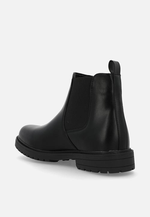 Gino Paoli - Pu Chelsea Boot - Black