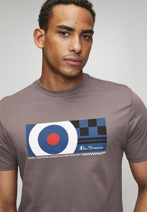 Ben Sherman - Knock Out Tee Shirt - Cocoa Powder