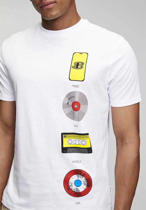 Ben Sherman - Music Innovation Tee Shirt - White