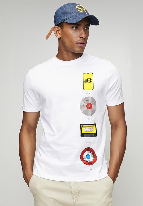 Ben Sherman - Music Innovation Tee Shirt - White