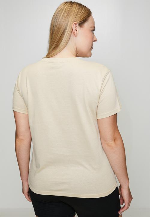 FILA - Plus Mono deckle standard t-shirt - Antique White