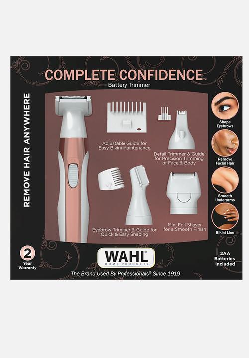 WAHL - Complete Confidence 11 Piece Ladies Head-To-Toe Grooming Kit