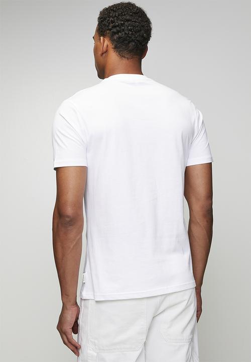 Ben Sherman - Union Jack Guitar Tee Shirt - White