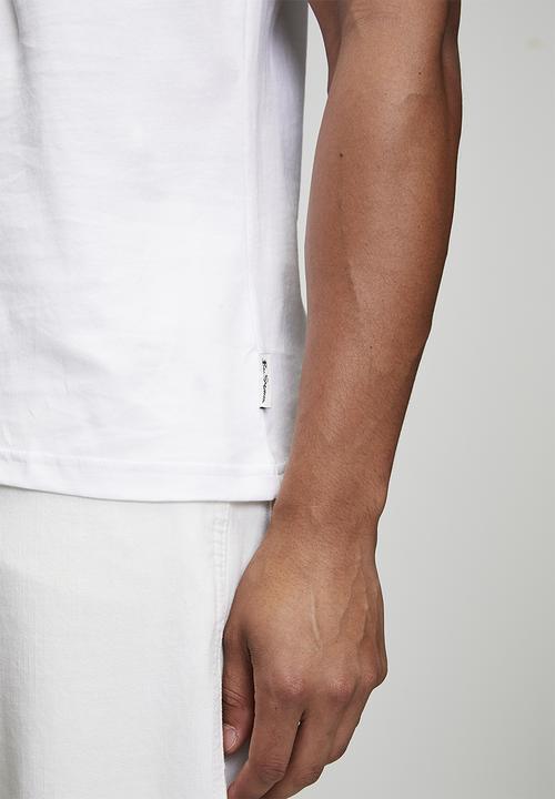 Ben Sherman - Union Jack Guitar Tee Shirt - White