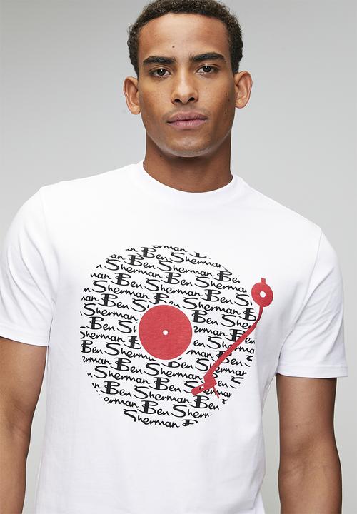Ben Sherman - Ben Sherman Record 260g Tee Shirt - White
