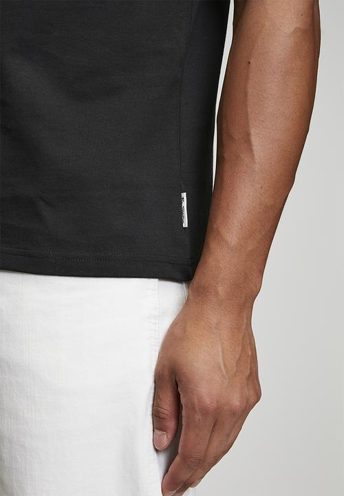 Ben Sherman - 3D Embossed Happy Bear 260g Tee Shirt - Black