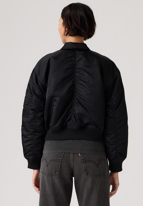 Levi’s® - Bowie crop bomber - black