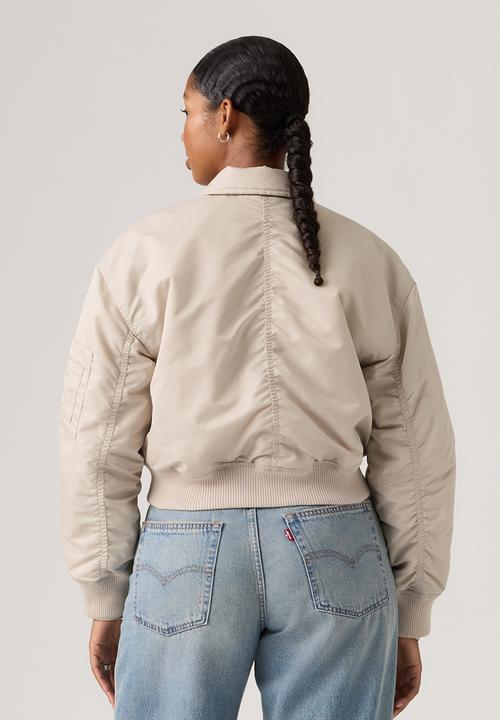 Levi’s® - Bowie crop bomber - greys