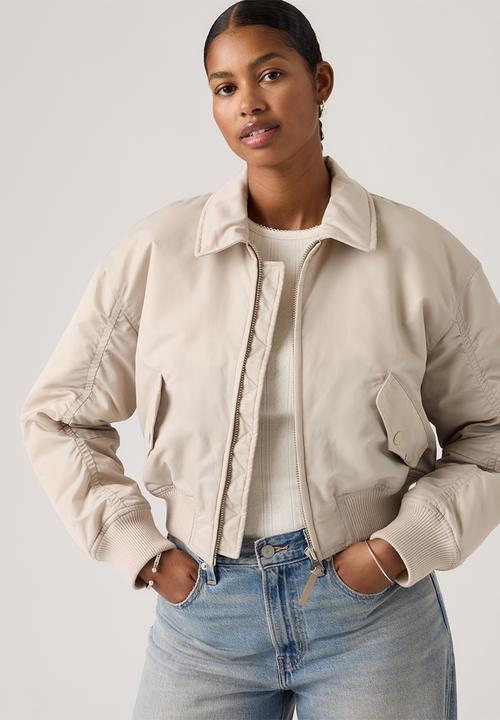 Levi’s® - Bowie crop bomber - greys