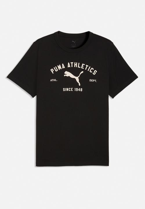 PUMA - PUMA CLASS Graphic Tee M - PUMA Black