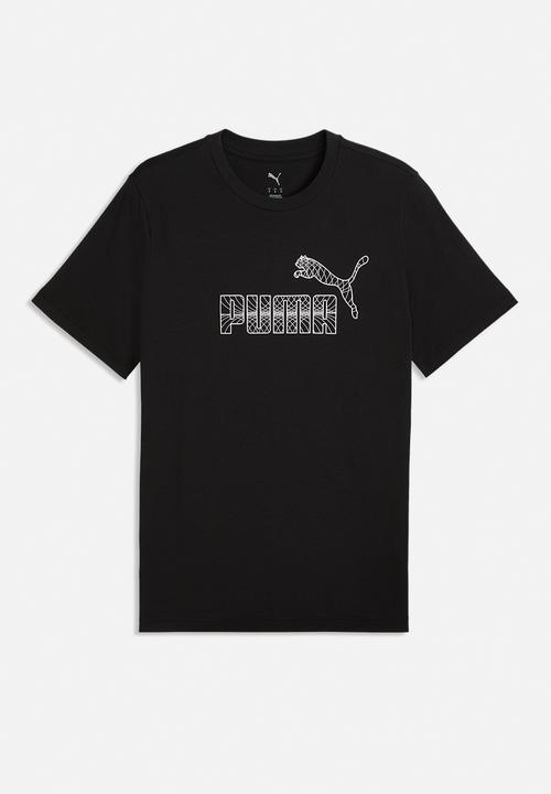 PUMA - GRAPHIC No.1 Logo Tee M - PUMA Black