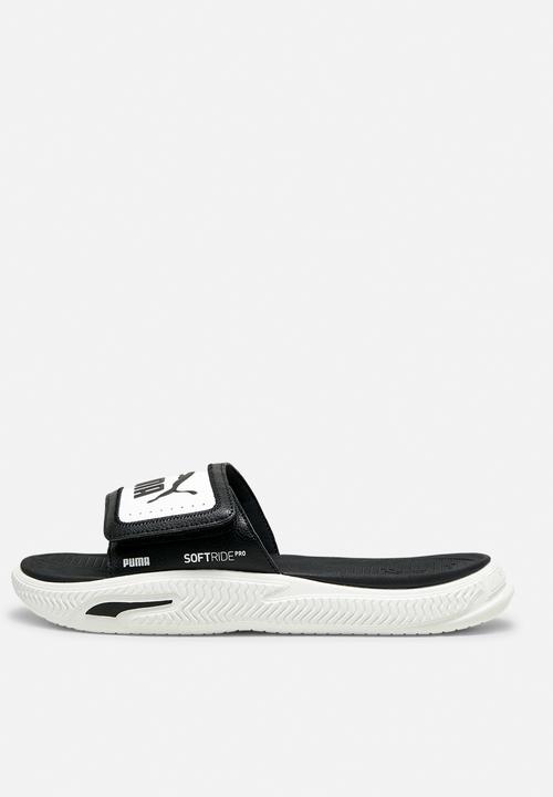 PUMA - SoftridePro Slide -  Black