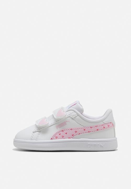 PUMA - Puma Smash 3.0 Hearty V Inf - Puma White-Pearl Pink