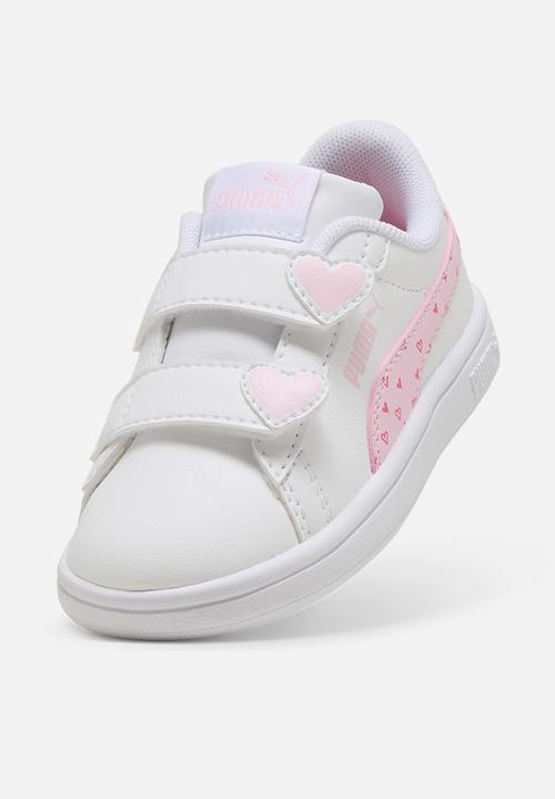 PUMA - Puma Smash 3.0 Hearty V Inf - Puma White-Pearl Pink