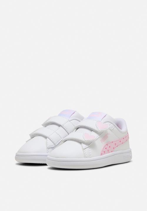 PUMA - Puma Smash 3.0 Hearty V Inf - Puma White-Pearl Pink