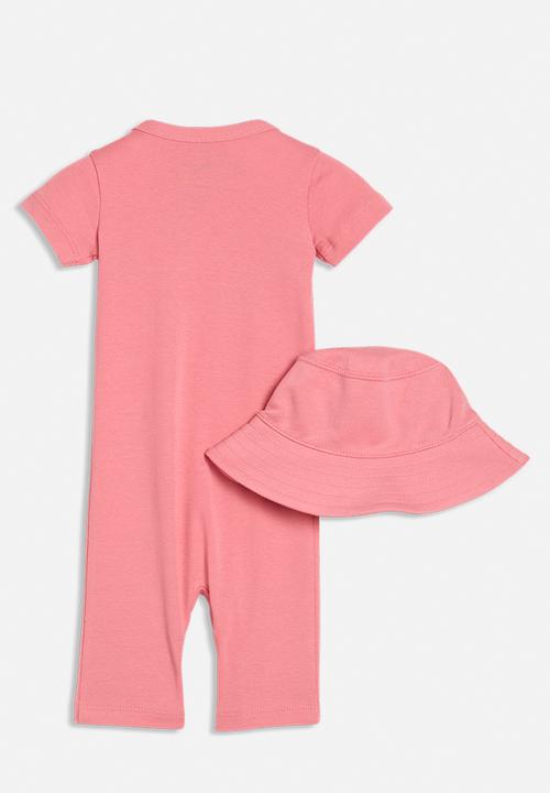 PUMA - Minicats Newborn  2-Piece Romper Inf - Wild Pink