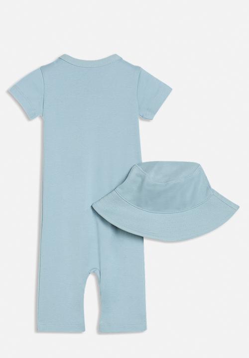 PUMA - Minicats Newborn  2-Piece Romper Inf - Seafoam